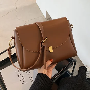 

Sense of Quality Big Bag 2020 New Fashionable Women's Bag Autumn and Winter Shoulder Messenger Bag Large Capacity Versatile Ins