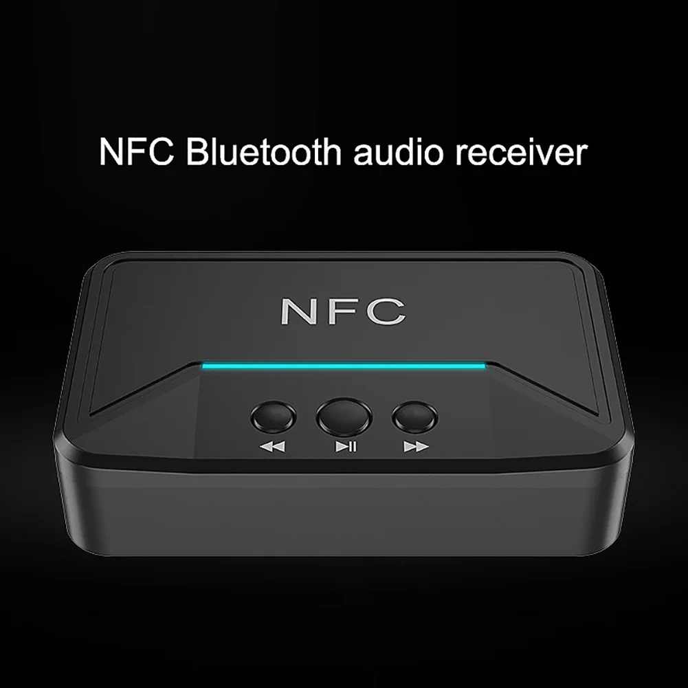 Bluetooth 5 0 Receiver Smart NFC A2DP RCA AUX 3 5mm Jack Wireless Adapter Support 5V USB charger For Car Home Speaker Headphone