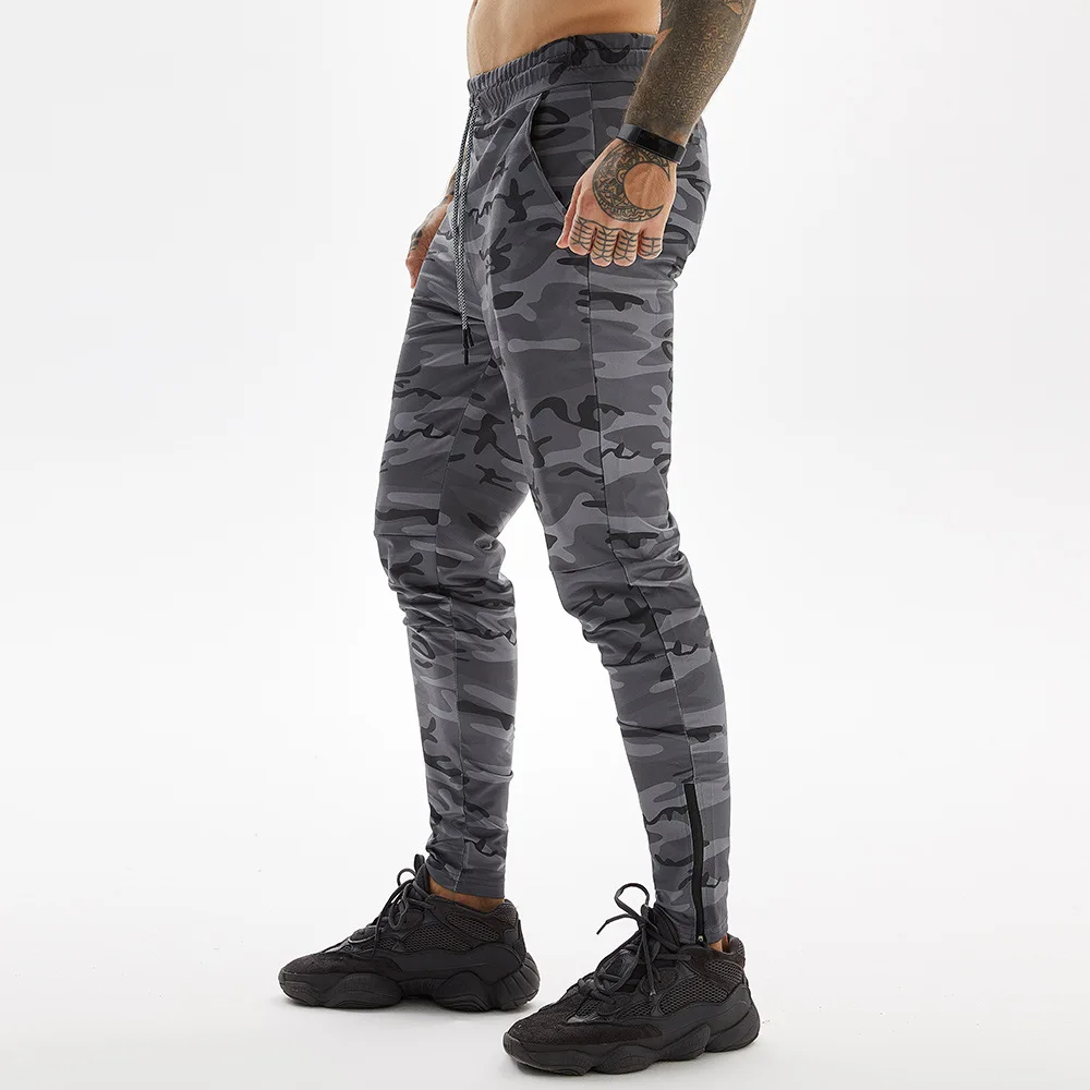 Men Joggers Sweatpants Casual Pants Camouflage Gyms Fitness Workout Sportswear Trousers Autumn Winter Male Crossfit Track Pants