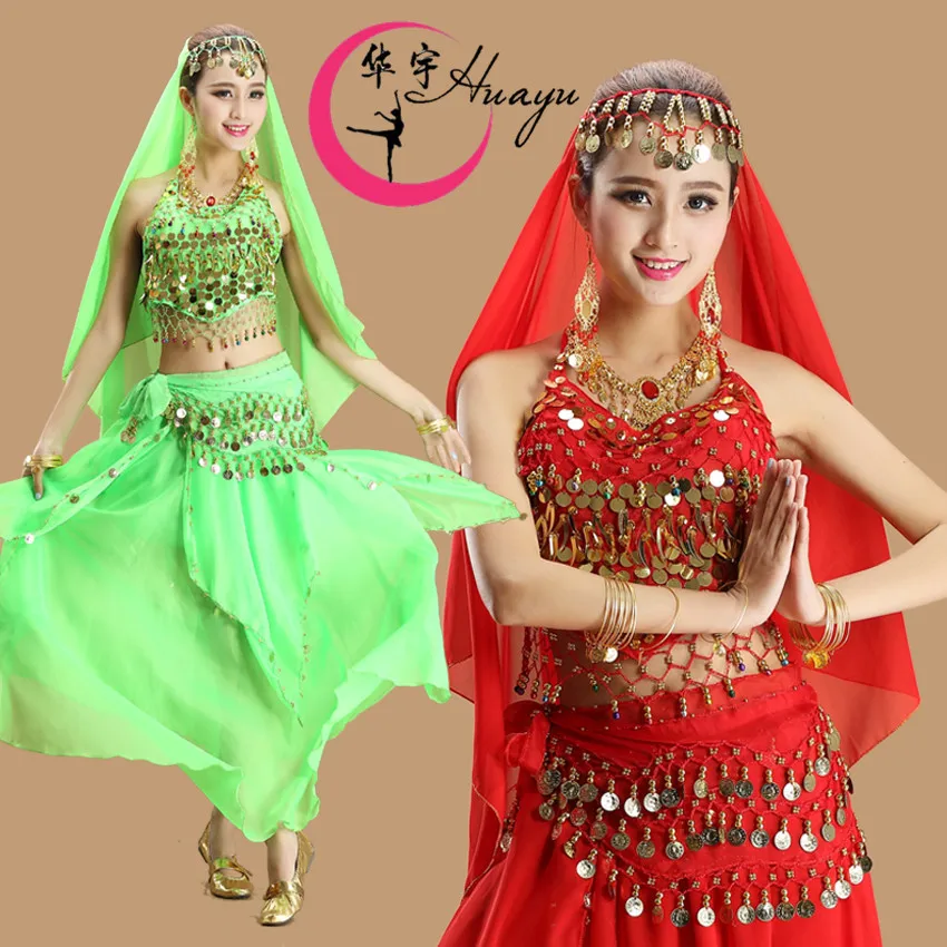 

Special Offer Indian Dance Performance Set Belly Dance Dancing Dress Holiday Performance Clothing