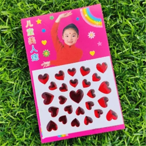 8  Red Dot Love Star Beauty Crystal Drill Stickers For Women Mobile Phone Shell Decor Handbook Album Diy Jewelry Sticker