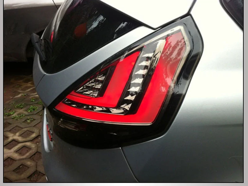 

EOsuns светодиодный задний бампер, фонарь заднего хода в сборе для Ford fiesta 2009-2015