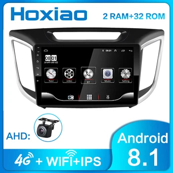 

2GRAM+32GROM Android 8.1 2din Car Radio Multimedia Video Player Navigation GPS for hyundai creta ix25 2015 2016 2017 2018 WiFi