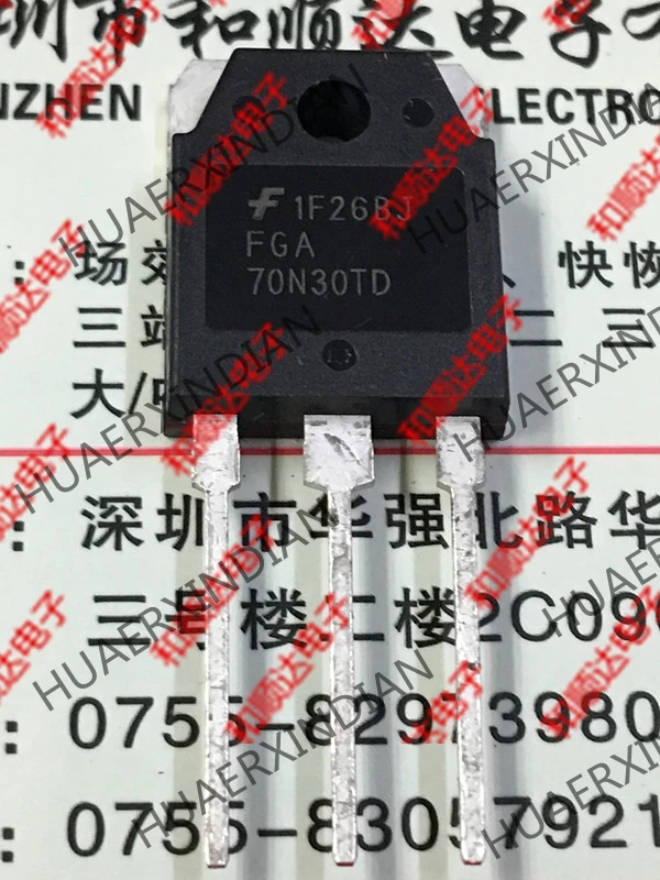 20 шт./лот FGA70N30TD TO-3P 300V 70A на