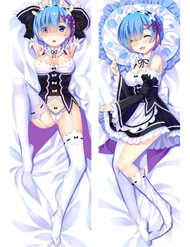 

Anime RE ZERO Starting Life in Another pillow Covers Dakimakura case Sexy girl 3D Double-sided Bed Hugging Body pillowcase 13