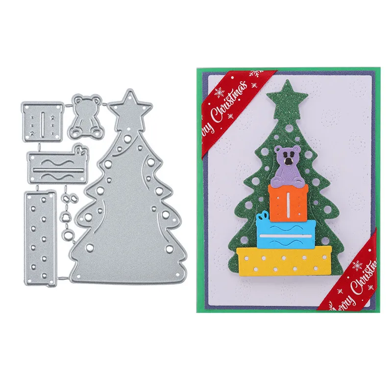 Troqueles Scrapbooking Navideño Troquel De Navidad De Papá Noel, Troquel De Corte De Metal Para Plantillas Corte Acero Carbono