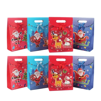 

Christmas Gift Packing Bag Santa Claus's Birthday Christmas Eve Gift Storage Pouch Apple Storage Bag Wrapping Bag