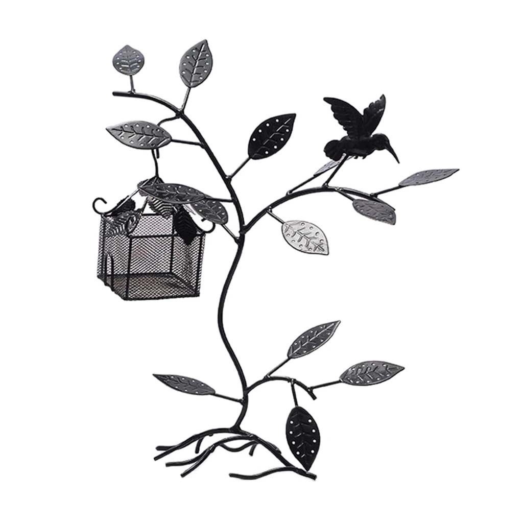 Органайзер для сережек с птичьим деревом, стойка для показа, висячие серьги с крючками, витрина для домашнего декора