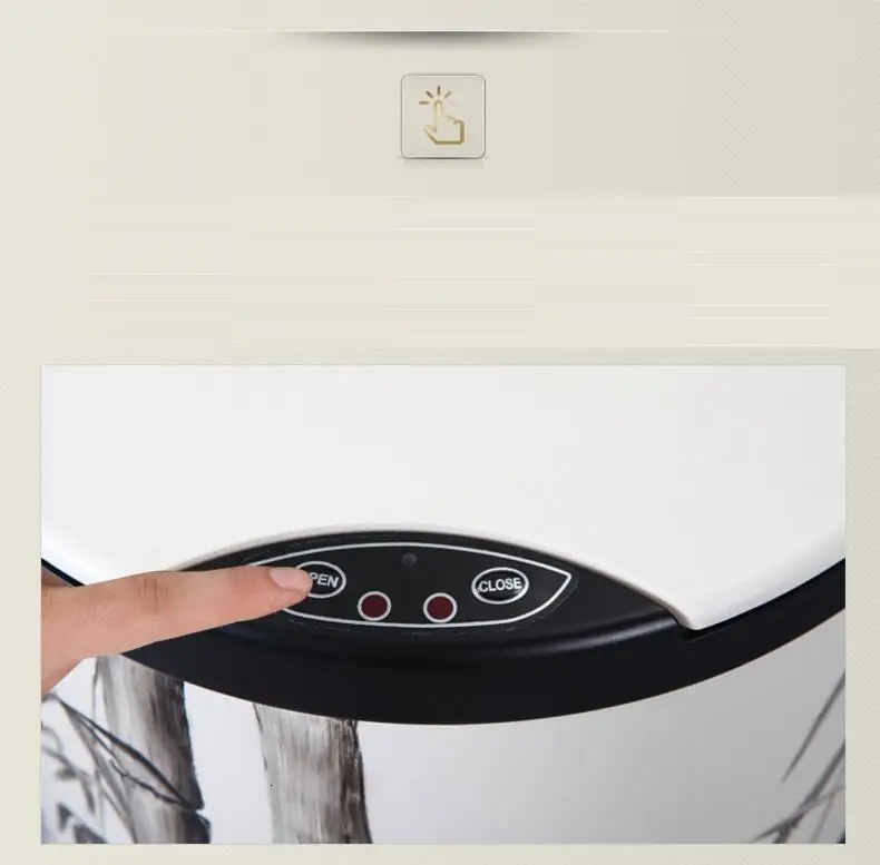 Trashcan Cubo Basura Reciclaje мусор Cocina Papelera Habitacion автоматический датчик Lixeira Poubelle корзина для мусора