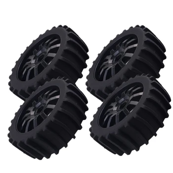 

4Pcs 1/8 RC Off Road Buggy Snow Sand Paddle Tires Tyre Wheel for HSP HPI Baja