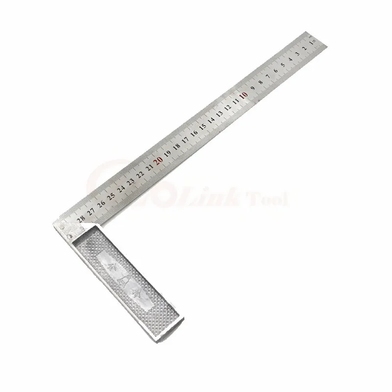 metal tape measure Aluminum alloy square ruler right angle 90 Turning ruler Woodworking ruler Steel turning ruler measuring tools gauge uvb meter Measurement & Analysis Tools