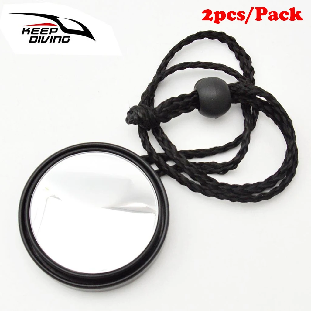 2Pcs Diving Rearview Mirror Anti-Impact Safe Equipment Underwater Safety Gear