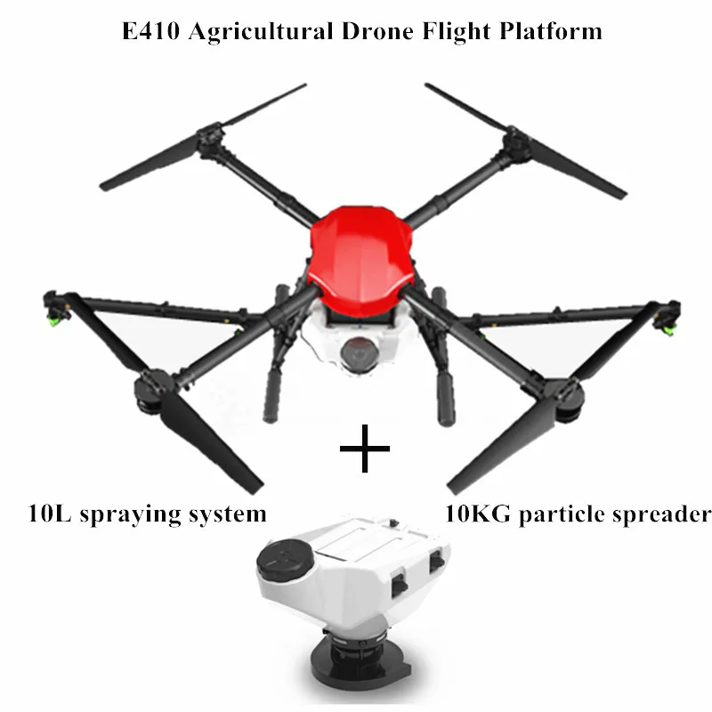 EFT E410 сельскохозяйственный Дрон водонепроницаемый летная платформа 10L распылительная система 10 кг распылитель частиц