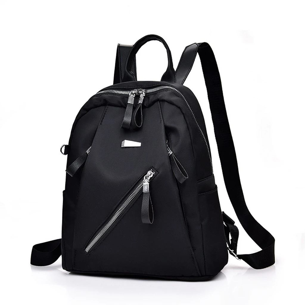 Aelicy Woman Fashion Leather Backpack Female Style Zipper School Bags For Teenage Girl Large Capacity Travel Bag 1023