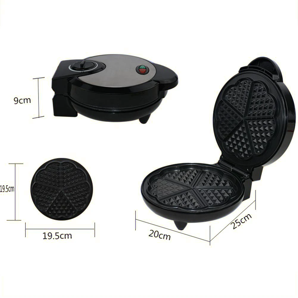 

Home Waffle Machine Electric Baking Pan Cake Breakfast Toaster