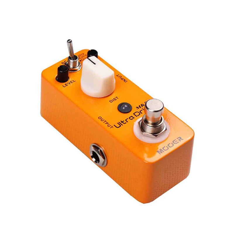 Mooer Ultra Drive MKII distorsion Guitar Effect Pedal 3 режима работы: /дополнительный/Ультра металлический корпус True Bypass