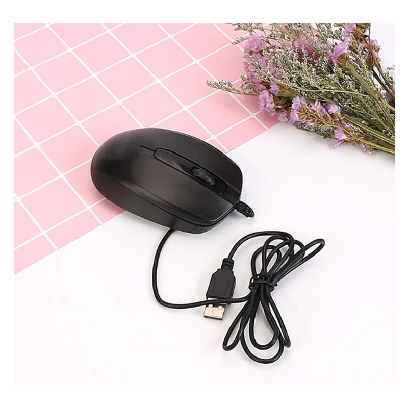 Маленькая USB 3 Кнопки оптическая прокрутка проводная мышь для ПК ноутбука рабочего стола