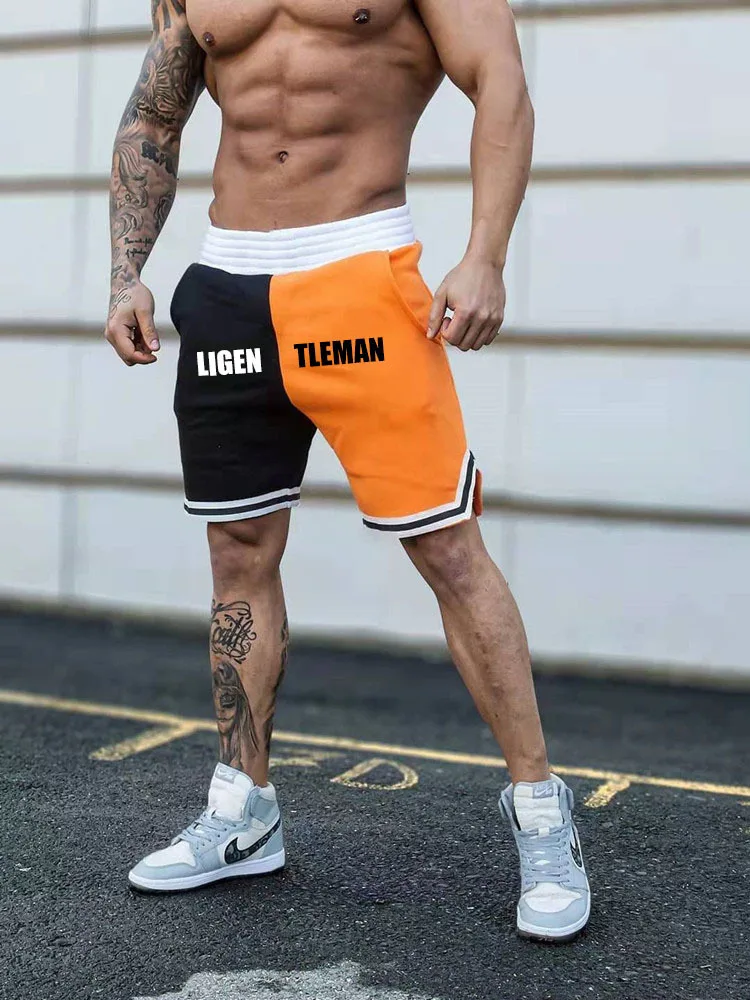 New men's Hip-hop shorts in spring and summer 2021 version leisure simple temperament hip hop fitness basketball rareness sports smart casual shorts mens Casual Shorts