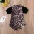1-6Years Fashion Kids Baby Girl Leopard Shirts Summer Short Sleeve Turn-down Collar Buttons Child Girl Long Shirt Casual Tops