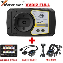 Xhorse VVDI2 pełna wersja wszystkie 13 klucz programujący oprogramowanie V6.8.2 PLUS GODAIG GT100 i dla BMW FEM BDC/CAS4 CAS4 + platforma testowa
