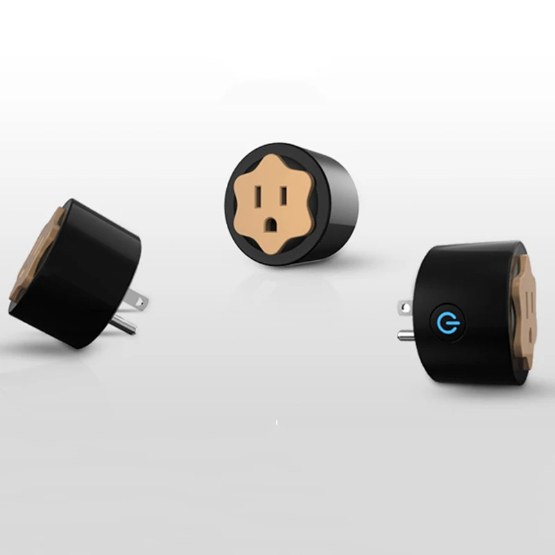 FFYY-Smart Cocket Мини Wi-Fi розетка работает с Amazon Alexa Google Assistant пульт дистанционного управления таймер штекер переключатель Smart Outle(US Plug
