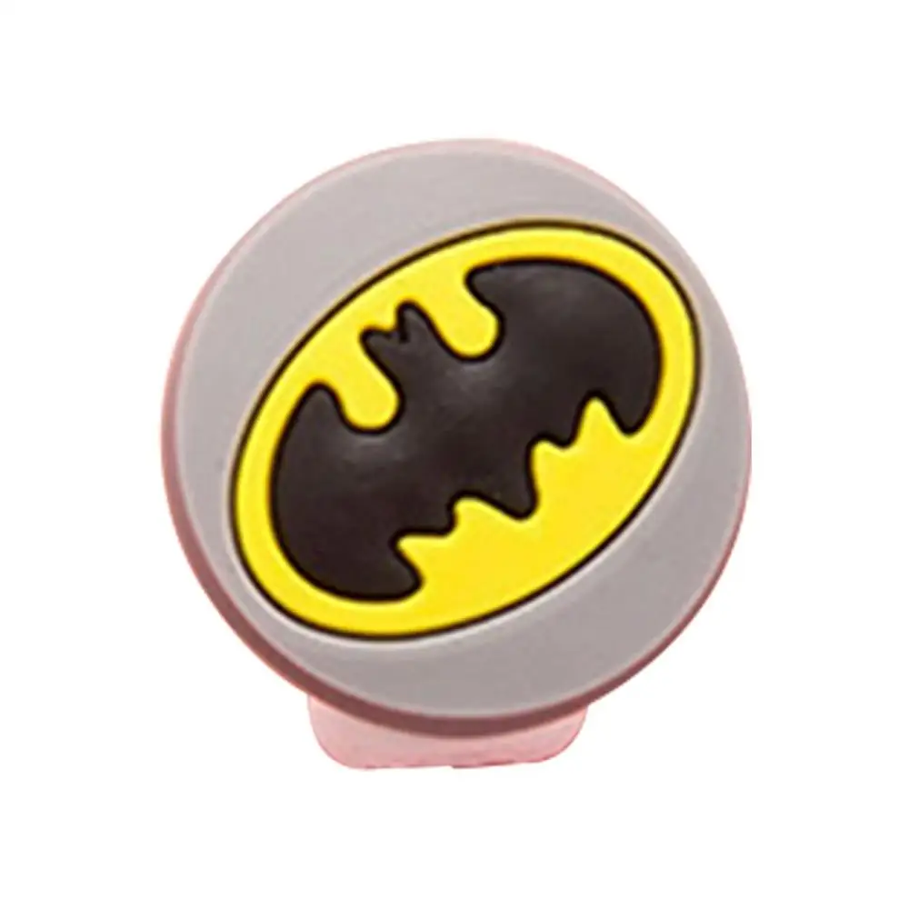 Batman Прекрасный мультфильм зарядное устройство для сматывания кабеля защитный чехол Saver 8 Pin линия передачи данных протектор наушников шнур защиты рукава провода крышка - Цвет: Batman