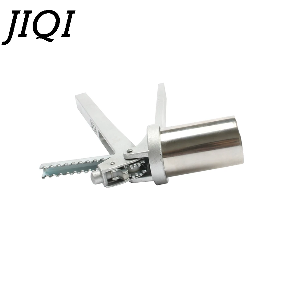 JIQI 7 Modes Stainless Steel Pasta Maker Handmade Noodles Press Spaghetti Noodle Press Machine Hand Operated Dough Cutter Molds