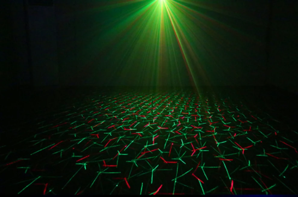 Дистанционное Лазерное освещение проектора эффект RGB светодиодный водяной волны вечерние диско танцы DJ Праздничные рождественские огни