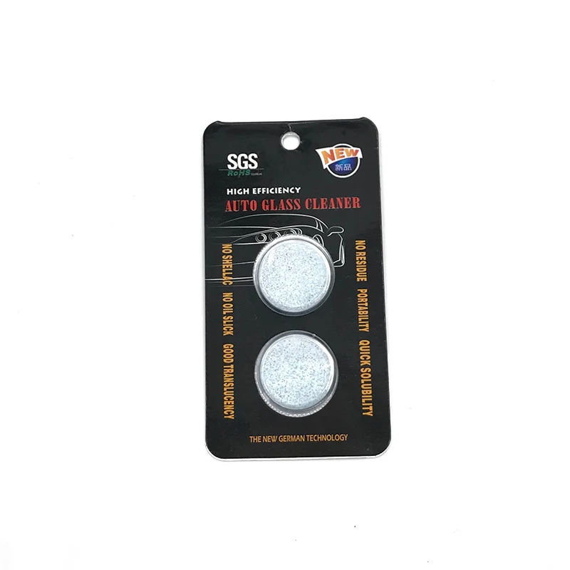 2 pcs Pack Твердые шайба концентрат составляем Омыватель лобового стекла автомобилей жидкости ветер Экран очиститель Экран мыть жидкости(6 шт./упак - Цвет: 2 pcs Pack