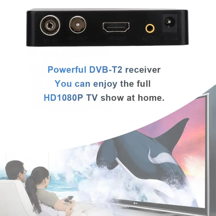 Смарт ТВ-приставка Мини HD DVB-T2 K2 WiFi эфирный приемник Цифровой ТВ-приставка+ пульт дистанционного управления(100-240 В) hd ТВ приставка
