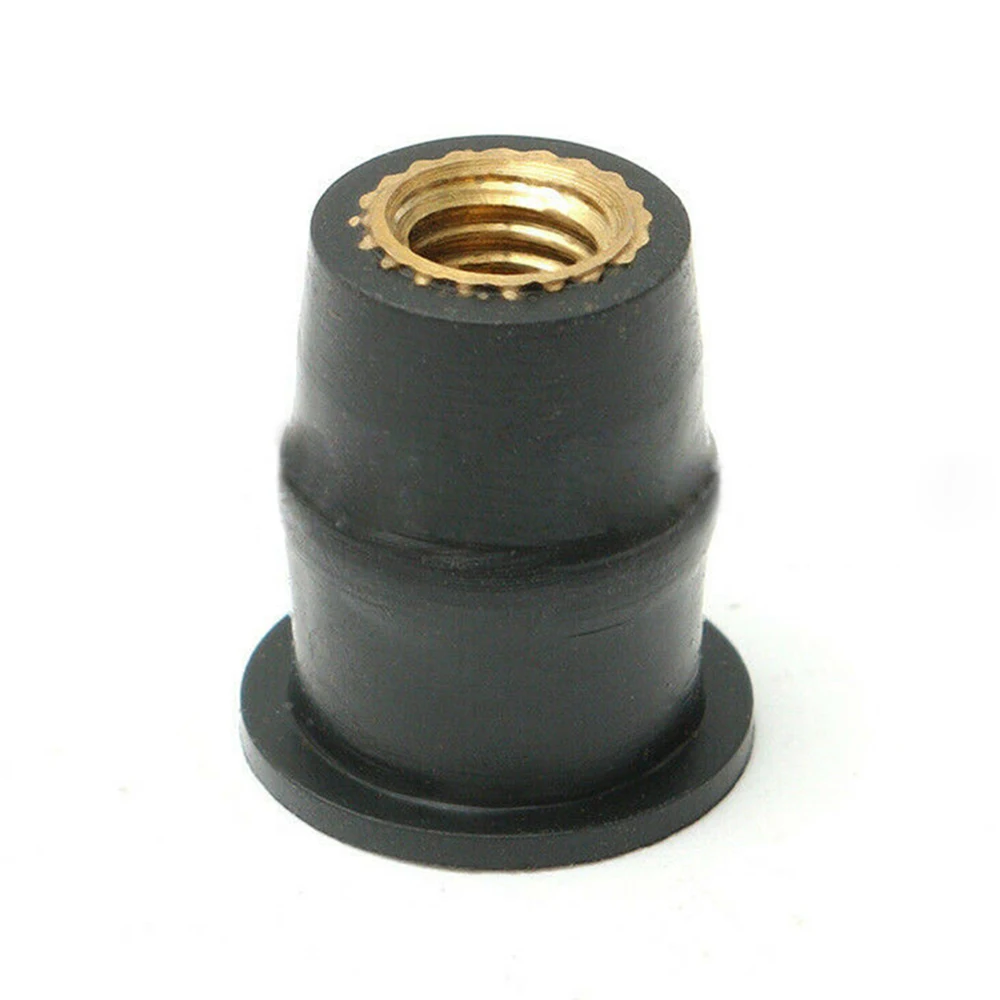 Motorcycle Windshield Rubber Nuts/M5/M6 Vibration Damper Panel Mounting 5mm Universal M5 Rubber Nuts For Most Windshields 10X car accessories motorcycle accessories auto accessories