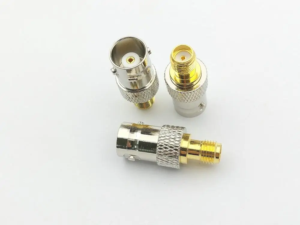 20 шт./100 шт. медный гнездовой адаптер SMA в гнездо BNC коаксиальный RF|jack adapter|jack jackjack to
