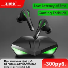 Zime Winner Gaming Earbuds 65ms Low Latency TWS Bluetooth Earphone with Mic Bass Audio Sound Positioning PUBG Wireless Headset