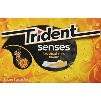 

Trident Senses Tropical Mix - 12 x 23 g (Total 276 g)