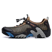 Летняя мужская водонепроницаемая обувь для прогулок; быстросохнущая спортивная обувь для мужчин; обувь для альпинизма; кроссовки для женщин; zapatos mujer