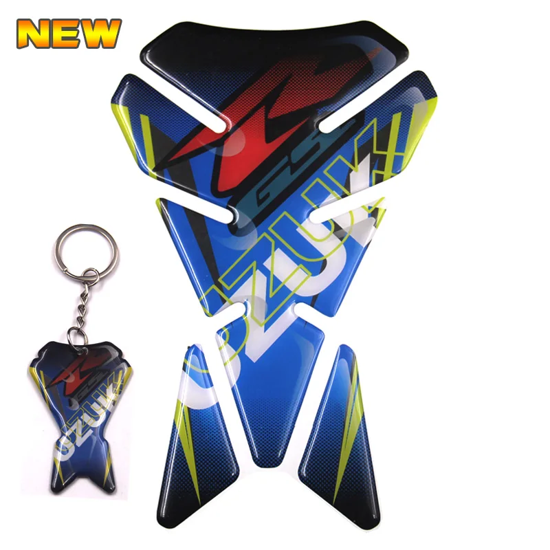 3D HRC полимерный гель мотоциклетный танка наклейка эмблема для Suzuki GSX SV GSF Bandit DL VL SFV
