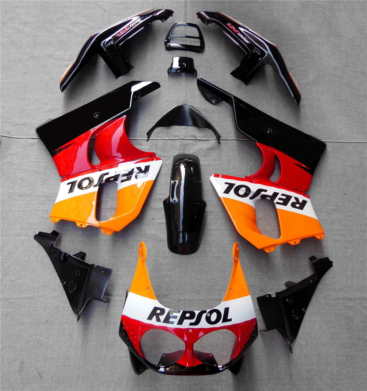 Подходит для Honda CBR900RR CBR893 CBR 900 RR 893 1992-1993 новый комплект обтекателей панелей кузова