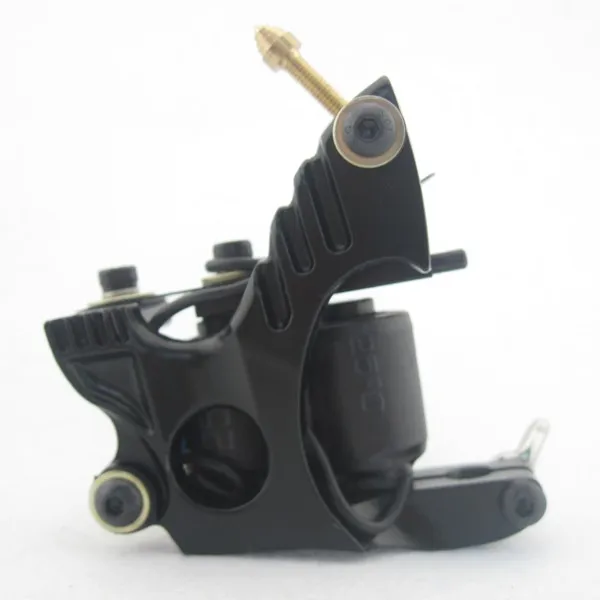 Один 10 обмоток алюминиевый сплав татуировки машина пистолет для комплект татуировки инструменты поставки XAM42