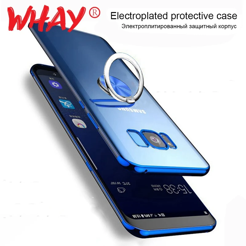 

Ring Holder Case for Samsung Galaxy Note 10 Plus 9 A50 A70 Magnetic Cover Note10 Case for Samsung S10 Lite 5G S9 S8 Plus S10e