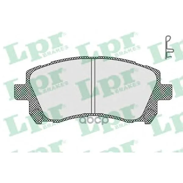Колодки Тормозные Subaru Forester 9702/Legacy 9603/Outback 0003 Передние Lpr 05p713 Lpr арт. 05P713