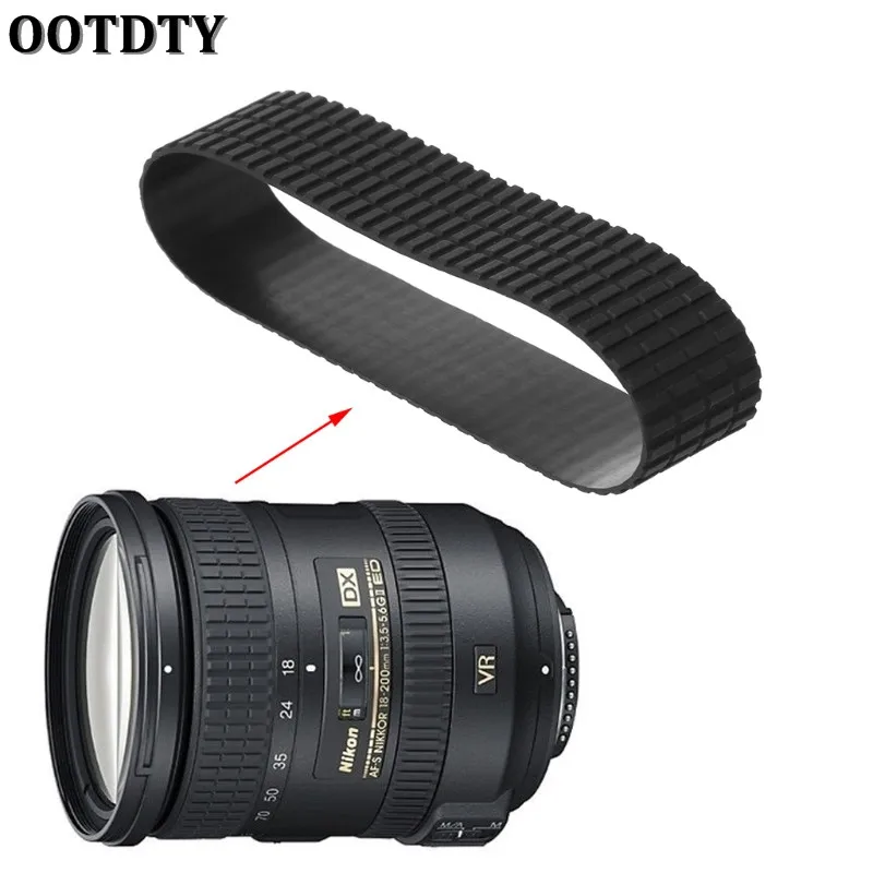 OOTDTY Zoom Grip резиновое кольцо запчасти для NIKON AF-S VR 18-200 мм 3,5-5,6 камера комплект