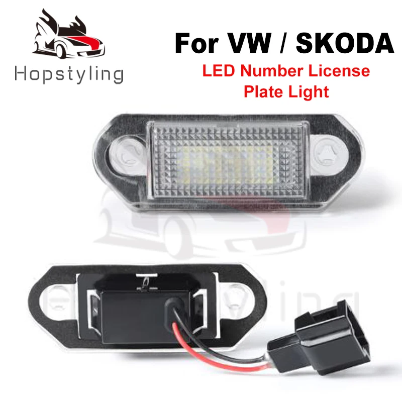portable license plate light