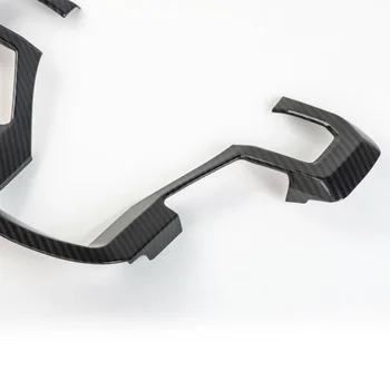 

Decor Decoration Trim Trim For Ford F150 2015-17 ABS Fiber Style Bezel