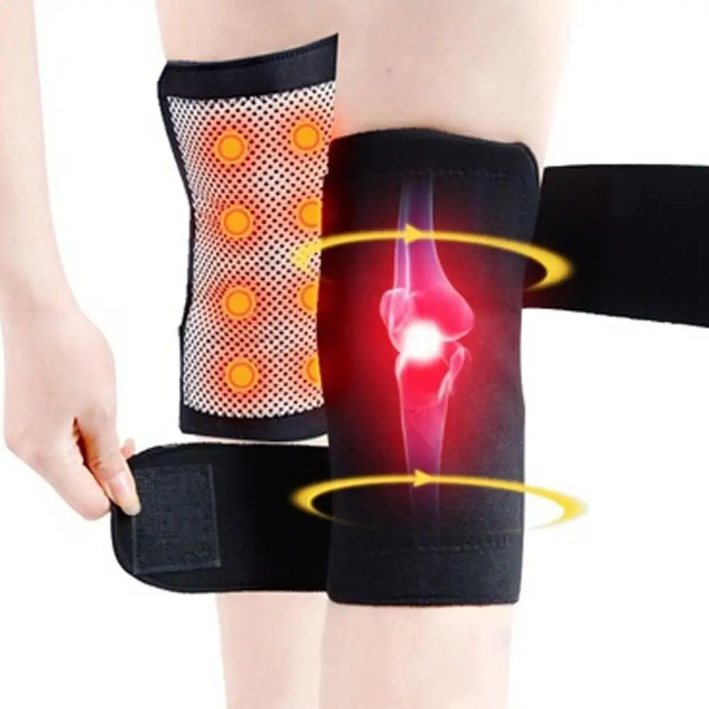 

1pc/1pairTourmaline Self Heating Kneepad Magnetic Therapy Knee Support Tourmaline Heating Belt Knee Massager Knee Pad Bone Care