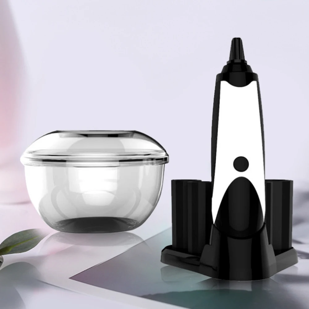 Электрическая губка для удаления макияжа USB Перезаряжаемый удобный силикон макияж щётки промывка моющее средство машина для очистки - Handle Color: white