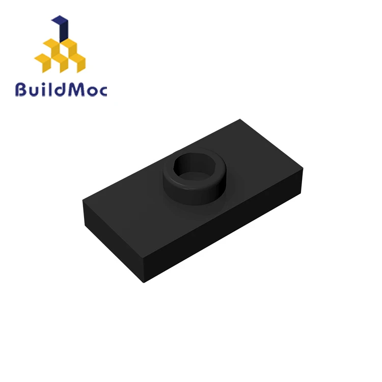 BuildMOC совместимый для 15573 1X2 для строительных блоков части DIY логотип развивающие творческие подарочные игрушки - Цвет: M0618-20