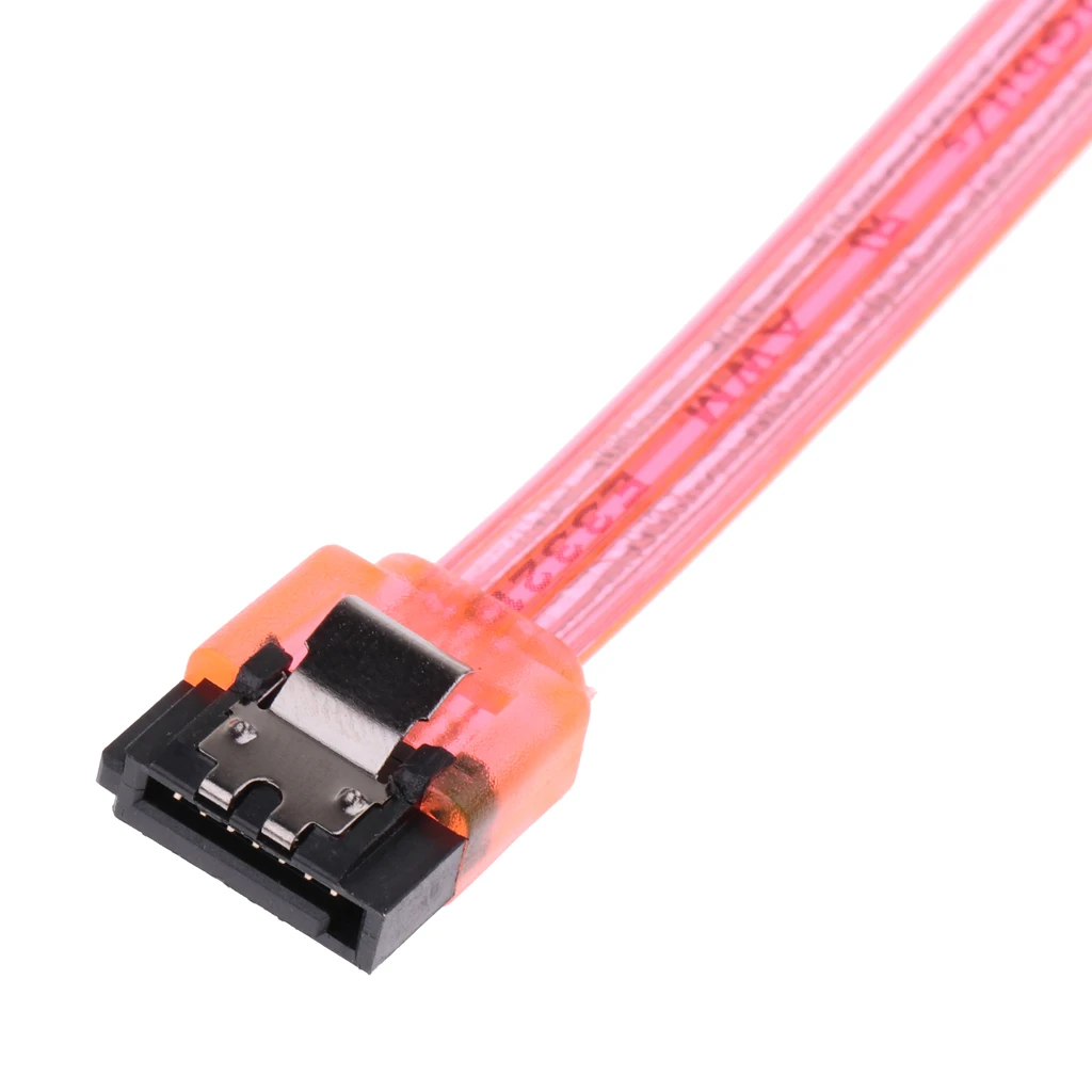 SATA Cable III 6Gbps HDD SDD Data Cable with Locking Latch 10 Inch for SATA HDD, SSD, CD Driver, CD Writer Pink SATA Cable III 6Gbps HDD SDD Data Cable with Locking Latch 10 Inch for SATA HDD, SSD, CD Driver, CD Writer Pink