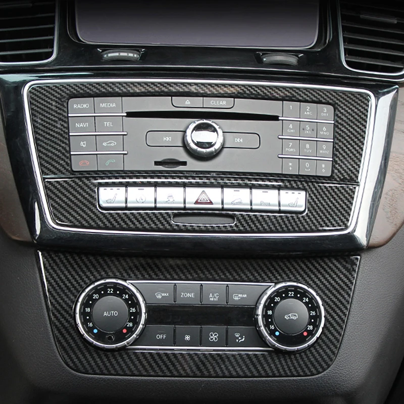 Gelinsi для Mercedes Benz GLE ML GL GLS Автомобильная Центральная CD Панель рамка центральная