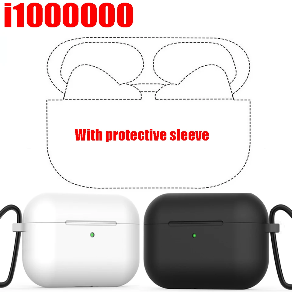

i1000000 tws Bluetooth wireless earphone 1:1 Smart sensor stereo headset With protective sleeve not Original air 3 Pro h1 i90000