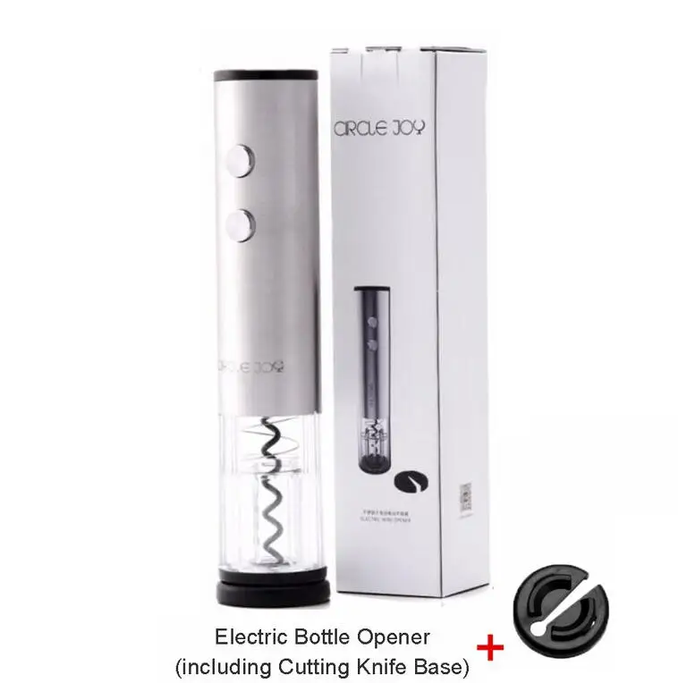 Electric Opener Xiaomi Mijia винная пробка Графин для вина электрическая открывалка для бутылок на выбор круглые пробки для вина из нержавеющей стали - Цвет: Electric Opener